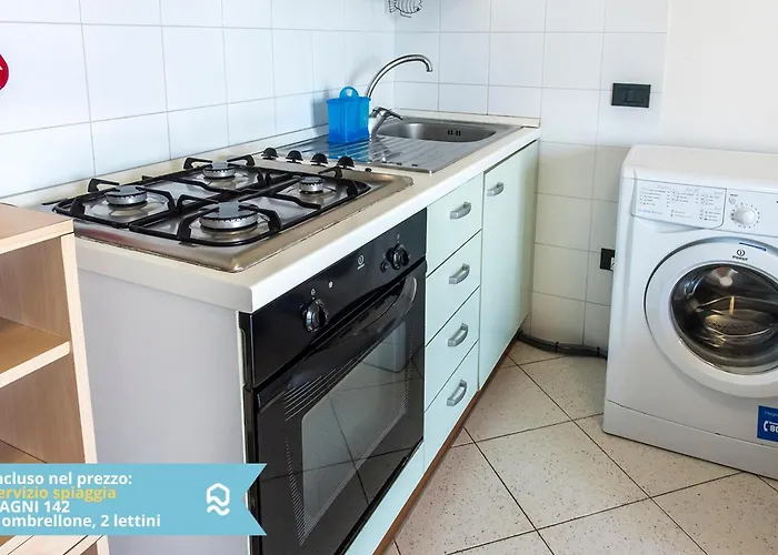 Appartement Bilocale A Nel Lungomare Da Vinci - Se002 *