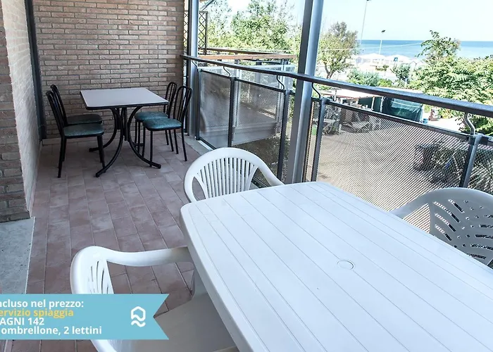 Bilocale A Nel Lungomare Da Vinci - Se002 * Senigallia